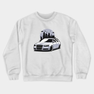 Silver A6 C6 Wagon Crewneck Sweatshirt